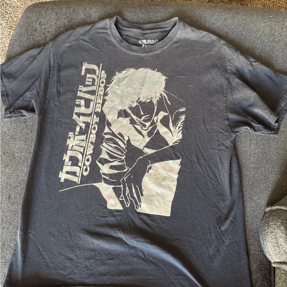 Cowboy Bebop Metallic graphic Tee